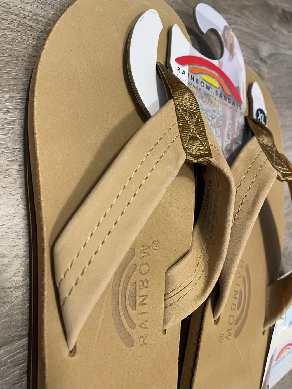 Rainbow Women’s Sierra Brown Leather Sandals NEW WITH TAGS